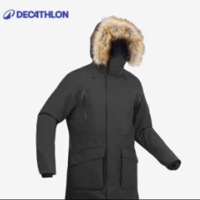 需首单礼金、PLUS会员：DECATHLON 迪卡侬 中长款派克工装棉服男 4557085 517.64元