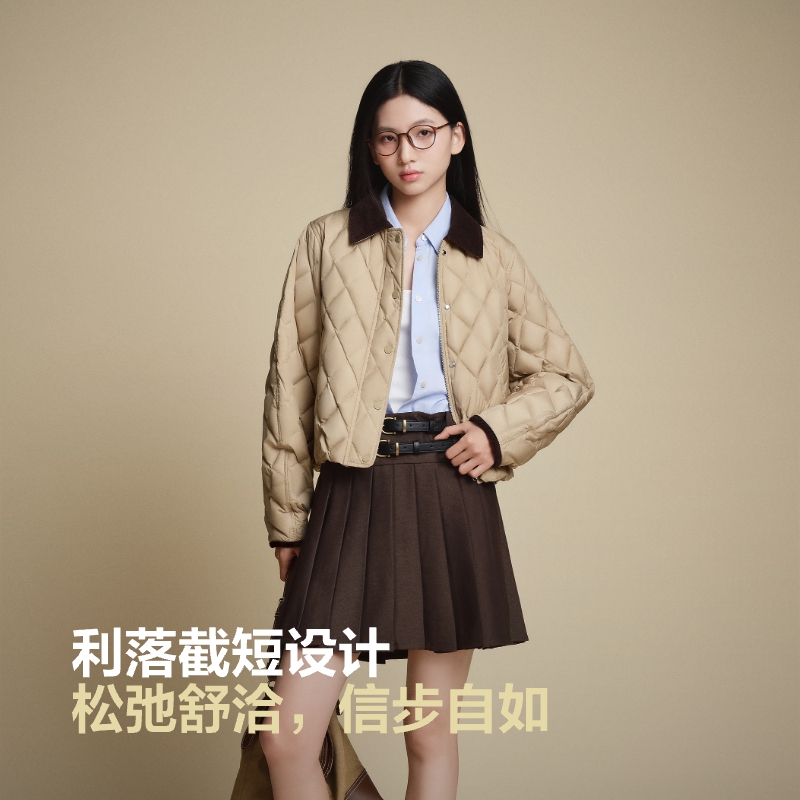 BOSIDENG 波司登 巴恩风 女士羽绒服 B250135332 553.78元（需用券）