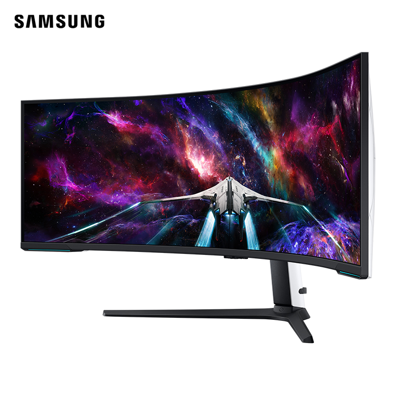 SAMSUNG 三星 57英寸显示器MiniLED双4K曲面带鱼屏240Hz游戏电竞S57CG952NC 15999元（