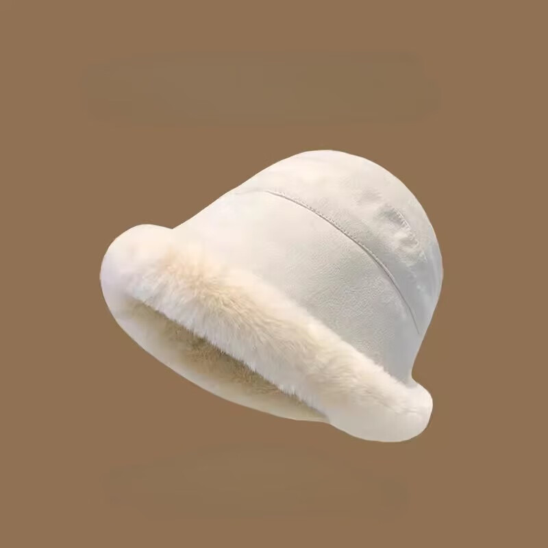 CqiuKeu 女士渔夫帽 麂皮绒 送防风绳 17.9元（需用券）