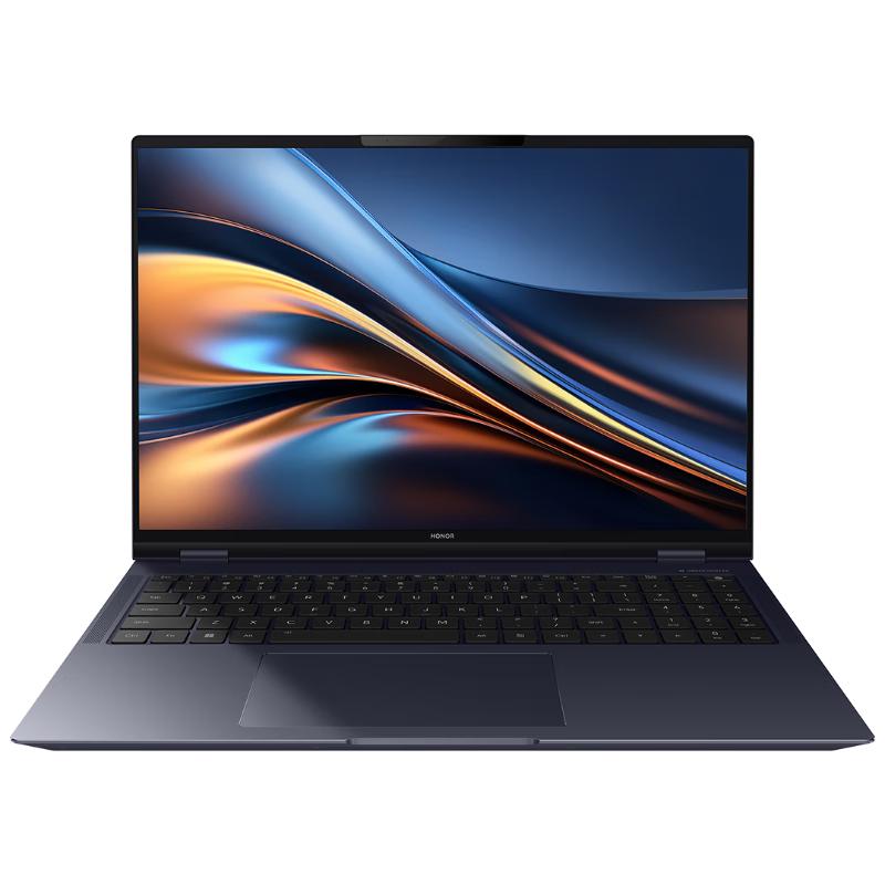 荣耀 HONOR MagicBook Pro 16 AI 16英寸 轻薄本 凝夜色（Core Ultra5 125H、核芯显卡、24