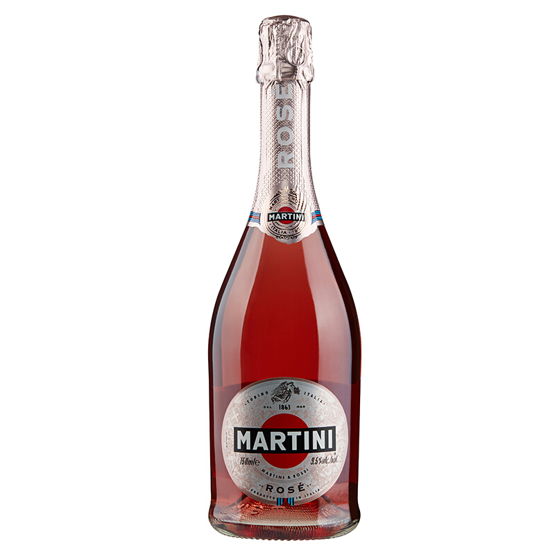 MARTINI 马天尼 rose粉红起泡酒 750ml 53元（需用券）
