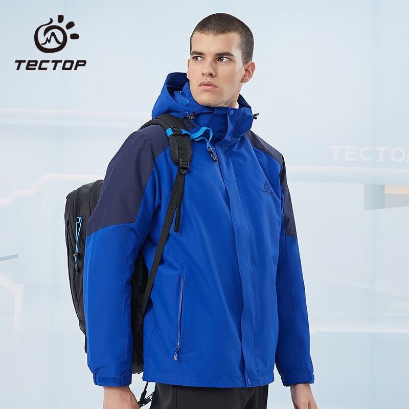 TECTOP 探拓 三合一户外服 男女款抓绒内胆多功能可拆卸防风登山服滑雪户外