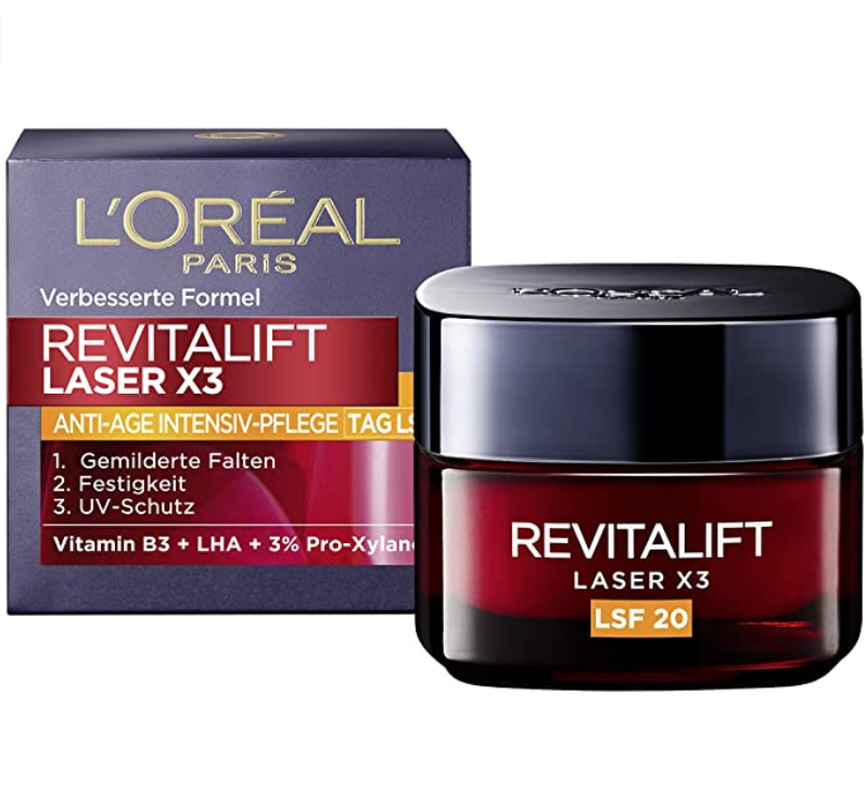 L'Oréal Paris 欧莱雅 Revitalift Laserx3 复颜光学紧致嫩肤去皱日霜（SPF20）50ml 直邮到手约88.6元 买手党-买手聚集的地方
