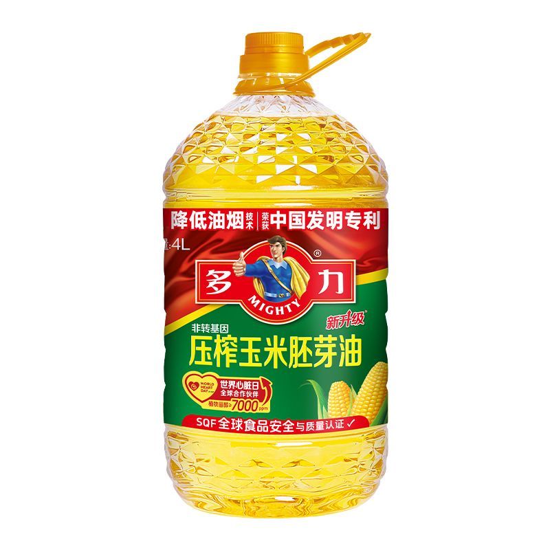 多力 压榨玉米胚芽油 4L 34.3元 - 线报酷 多力 压榨玉米胚芽油 4L 34.3元 - 线报酷