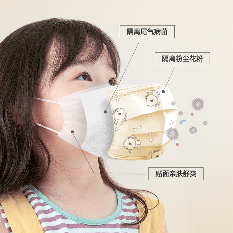 维德 儿童医用口罩 10袋*10只 18.76元 - 86线报