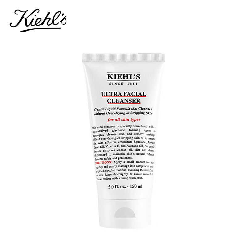 移动端、京东百亿补贴：Kiehl's 科颜氏 高保湿洁面啫喱150ml 温和洁净 保湿滋