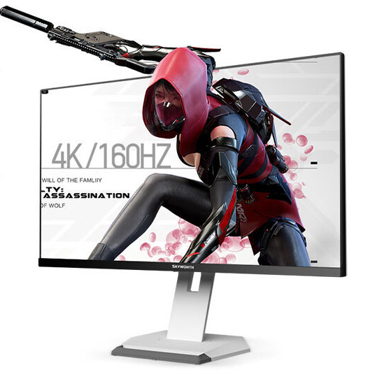 SKYWORTH 创维 F27G10U 27英寸 IPS FreeSync 显示器（3840×2160、160Hz、99%sRGB、HDR400） 1