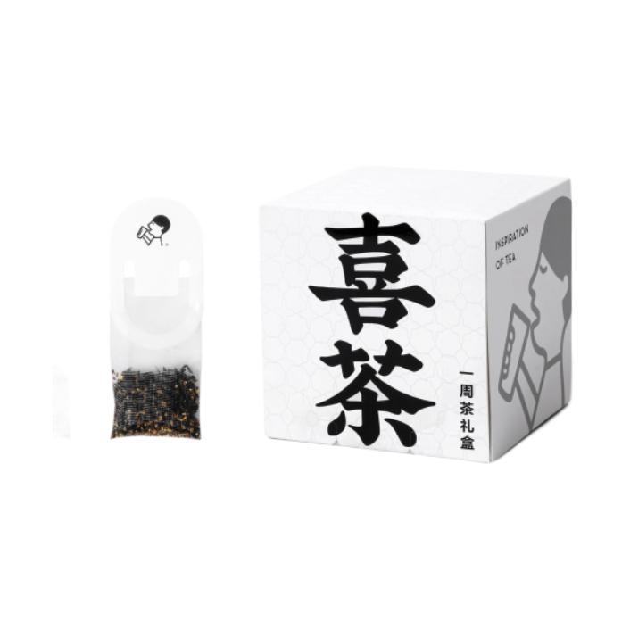 HEYTEA 喜茶 一周茶礼盒装 7包/盒 28.41元