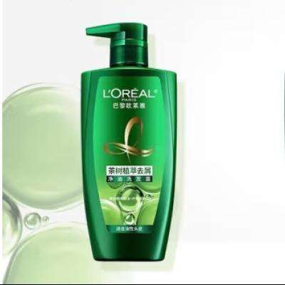 L'OREAL PARIS 巴黎欧莱雅 欧莱雅 茶树植萃去屑净油洗发水 500ml 28.9元包邮（需