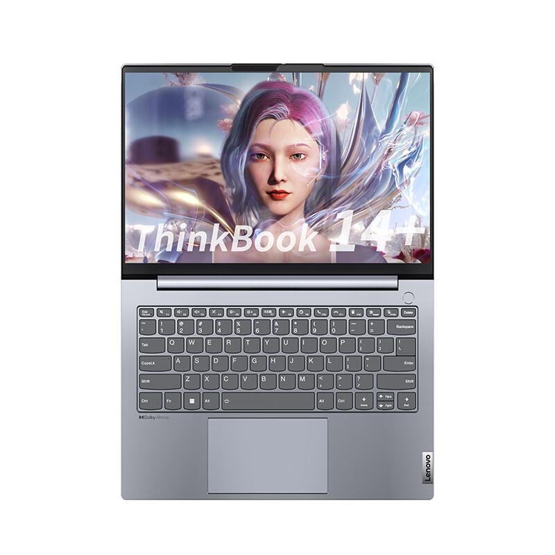 Lenovo 联想 ThinkBook 14+ 2023款 七代锐龙版 灰色（锐龙R7-7840H、核显、32GB、 1TB 