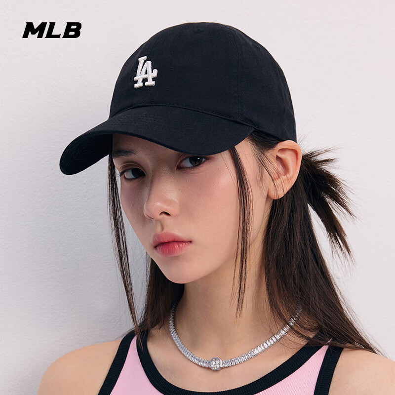 MLB 男女通用棒球帽 3ACP7701N-07BKS-F 255元（需用券）