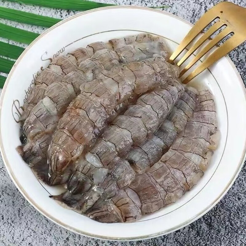 京东plus活剥鲜冻皮皮虾肉虾姑肉帯膏250g2盒券后364元728元包邮2件