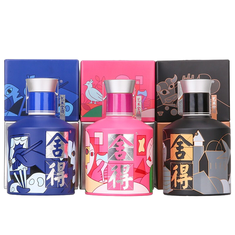 舍得舍得酒 品味舍得致敬大师款 浓香型白酒 52度 100mL 3瓶 (赠小酒1瓶) 239.14元(合119.57元/件)