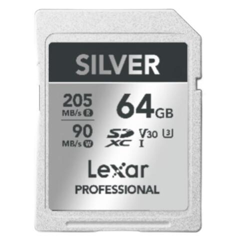 Lexar 雷克沙 SILVER系列 SD存储卡 银卡 64GB（U3、V30、UFS-I） 89元（需用券）