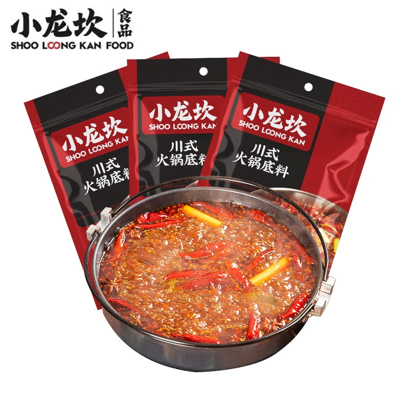 小龙坎 火锅底料 150g*3川式牛油底料 重庆火锅香锅 12.83元（需用券）