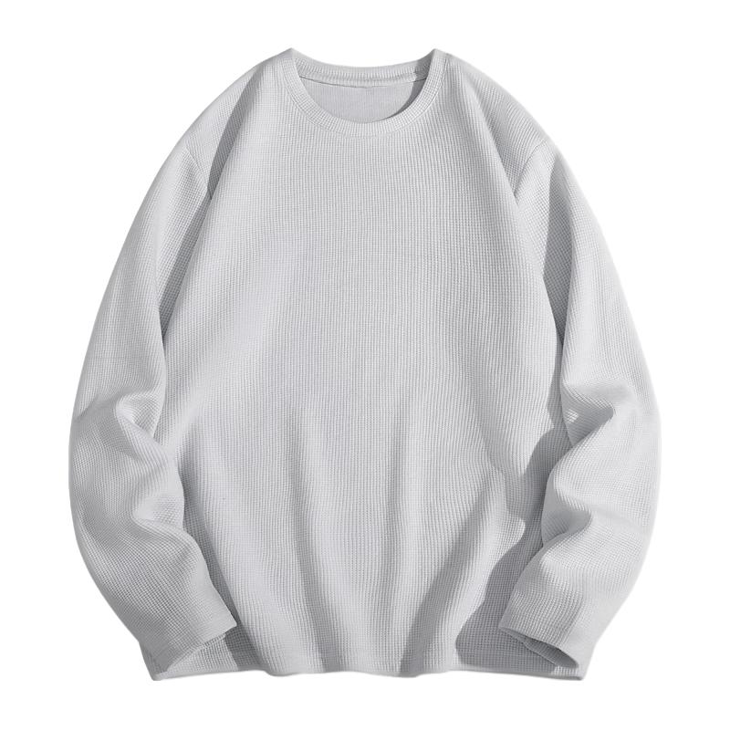 VANCL 220G华夫格圆领长袖T恤 29.9元（需用券）