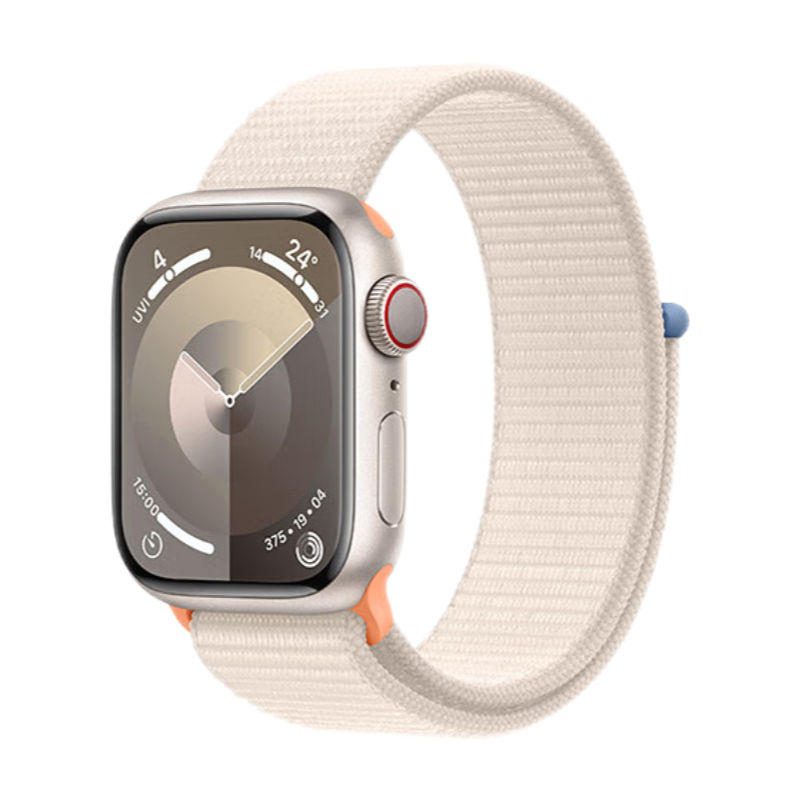 PLUS会员：Apple 苹果 Watch Series 9 智能手表 41mm 蜂窝款 3180.01元