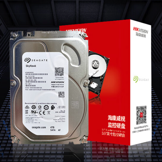 SEAGATE 希捷 ST4000VX015 3.5英寸 监控级硬盘 4TB（CMR、5400rpm、256MB） 520元（晒单
