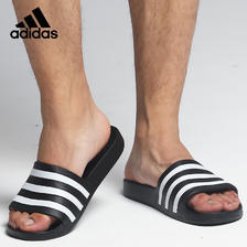 adidas 阿迪达斯 男拖鞋2021夏季ADILETTE AQUA游泳运动凉拖鞋F35543 117元（需用券