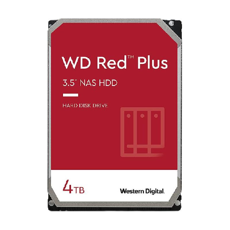 西部数据 WD西部数据机械硬盘2T红盘Plus NAS 4T硬盘RAID6T服务器8T 1199元