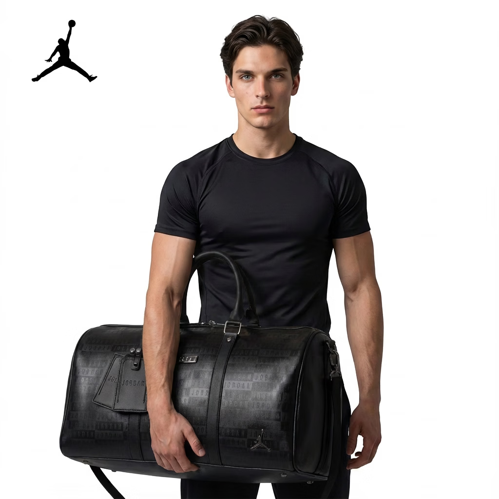 移动端、京东百亿补贴：NIKE AJ乔丹篮球包斜挎拎包手提包男女健身运动包防