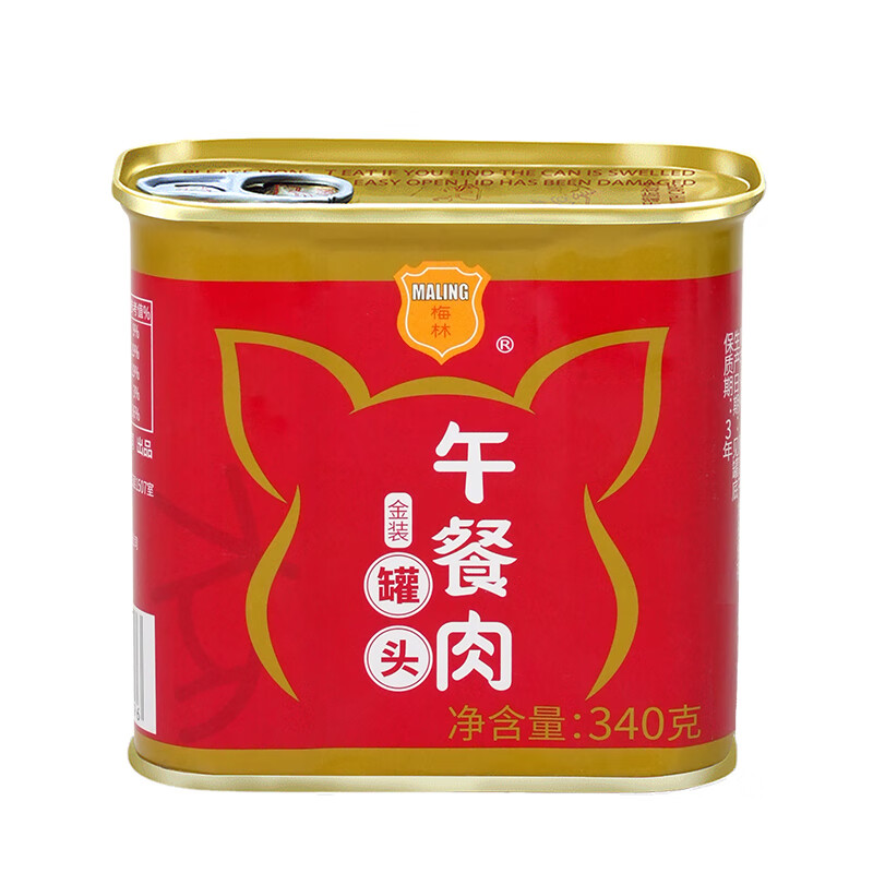 MALING 梅林 优品午餐肉罐头 340g 35.2元