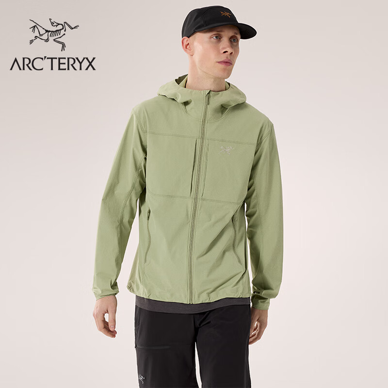 ARC'TERYX 始祖鸟 ARC’TERYX始祖鸟 GAMMA LIGHTWEIGHT HOODY 防风 男子 软壳夹克 Chloris/