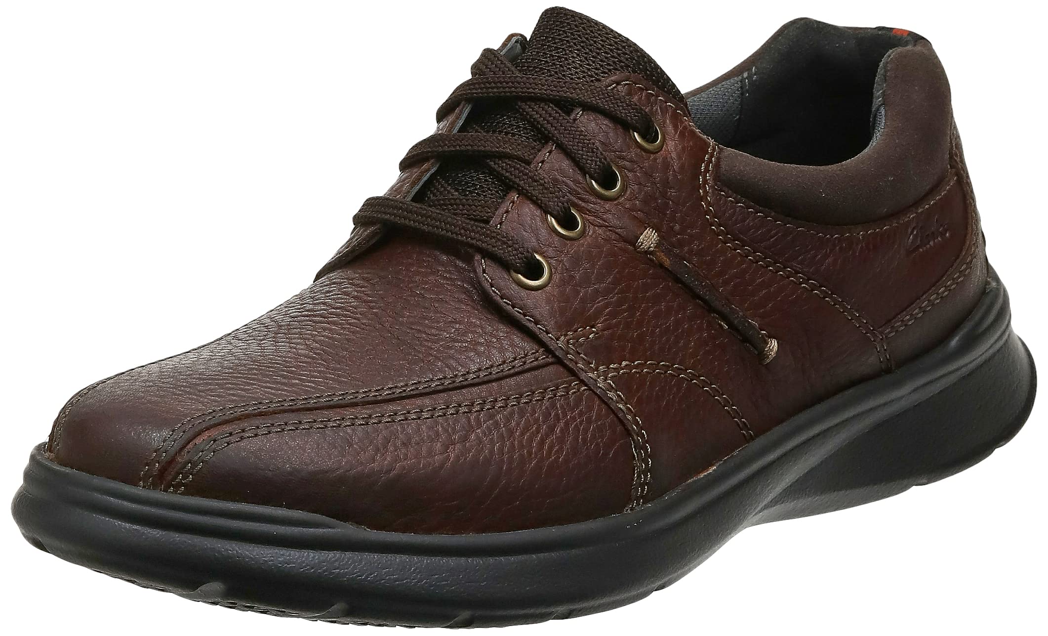 移动专享、移动端：Clarks Cotrell 男士 步行牛津鞋,烟草色,8.5 Wide 421.47元
