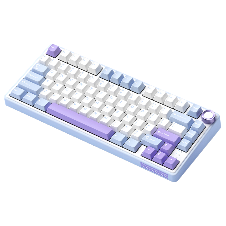 ROYAL KLUDGE R75 有线机械键盘 81键 雪皇轴 RGB 139元（需用券）