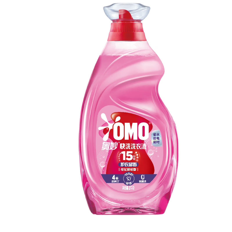 奥妙 快洗洗衣液 樱花甜橙香 4斤（送2小时家政） 39.9元（返20元京东E卡后）