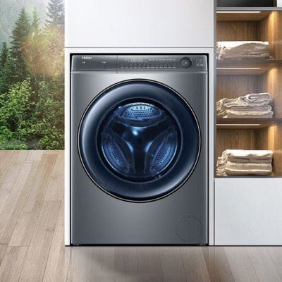 国家补贴：海尔 Haier 云溪经典 XQG100-HBD176PLUSLU1 超薄洗烘一体机 10KG 3194.4元