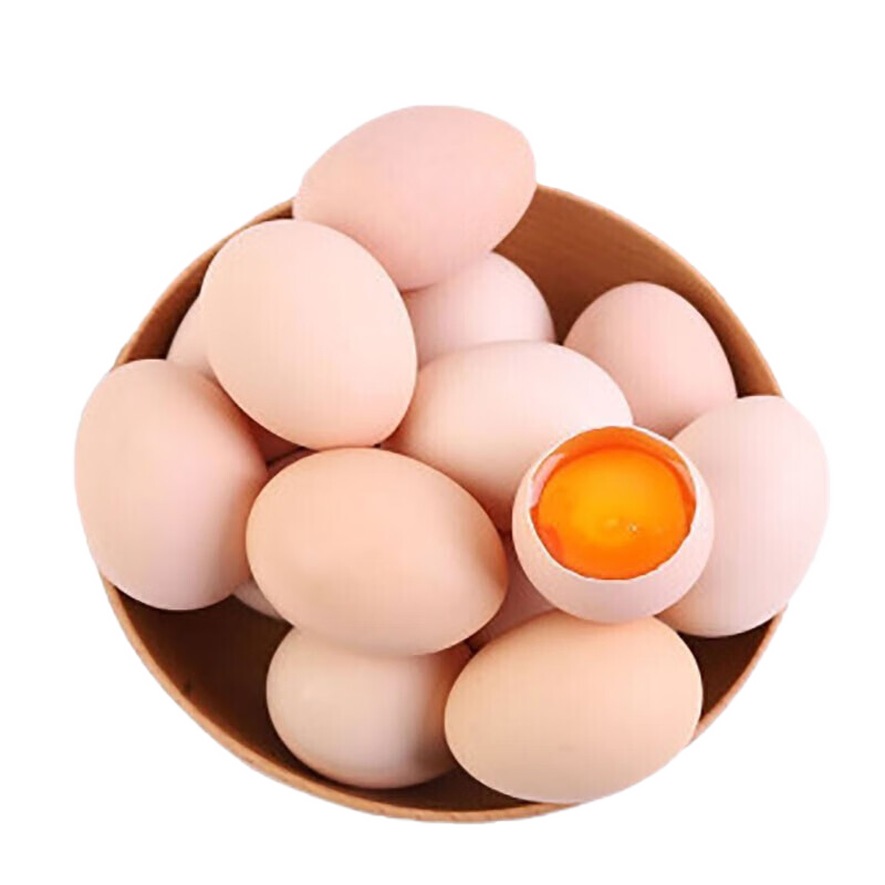 城南堡花 新鲜鸡蛋 40枚 1600g± 26.9元包邮