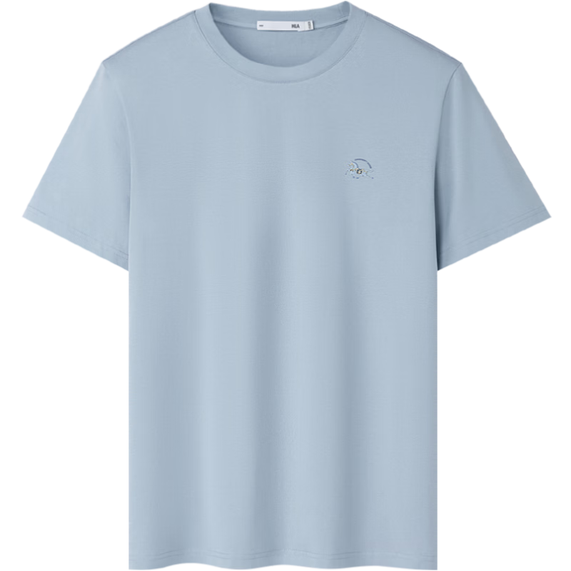 首购：海澜之家 男士凉感抗菌T恤 *2件、赠袜子 44.49元/件（共88.98元）