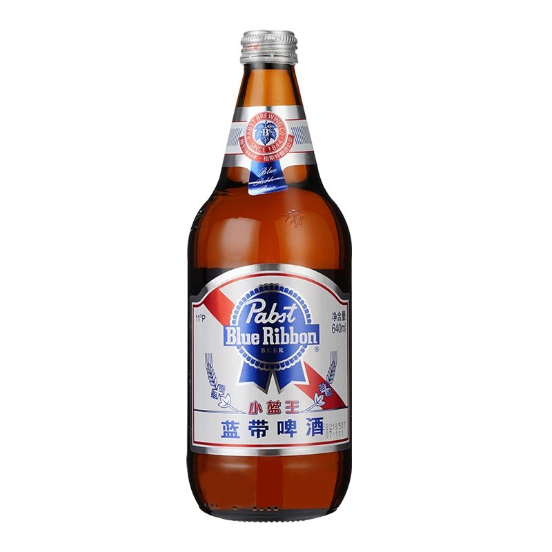 Blue Ribbon 蓝带 啤酒小蓝王11度640ml*12瓶整箱特价精酿鲜啤酒 ￥39