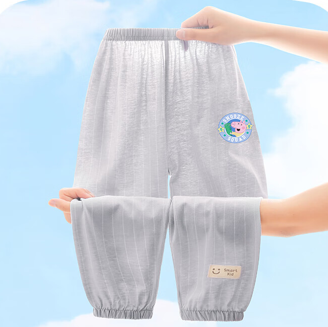 小猪佩奇 男女童 棉柔 防蚊裤 （8选2） 13.4元（需买2件，需用券）