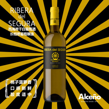 ALCENO 奥仙奴 西海岸 干白葡萄酒 12%vol 750ml ￥38