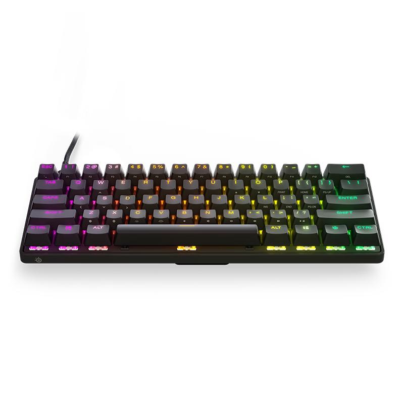 赛睿 Apex 9 Mini 线性光轴 黑色 61键 RGB游戏键盘 669元