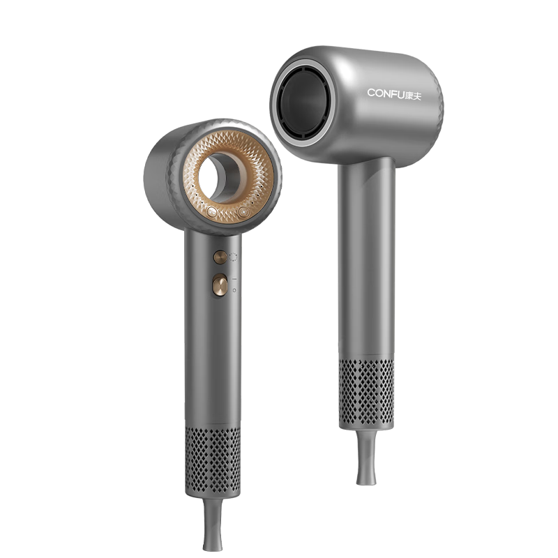 康夫 KF-F9 电吹风 中空无叶 负离子速干护发 星灰 186.17元(以旧换新167.55)