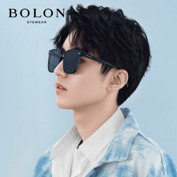 BOLON 暴龙 太阳镜2020年王俊凯同款墨镜方框眼镜BL3027C10 508元