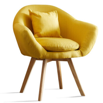 ouaosen 欧奥森 N630-01 懒人沙发椅子 柠檬黄 139元（需用券）
