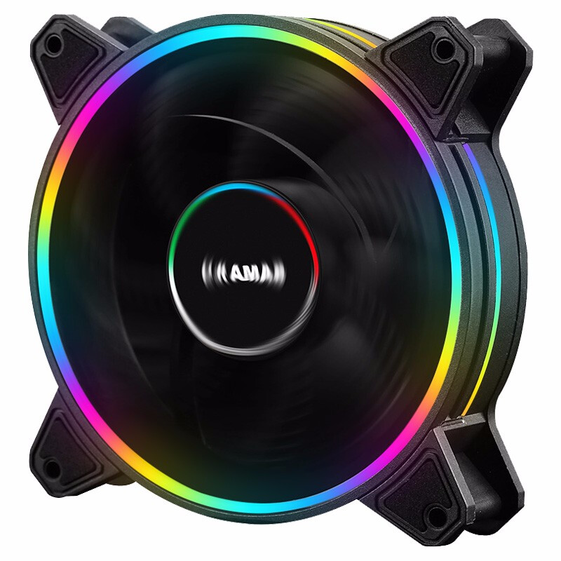 先马 光环5 机箱风扇 120mm RGB 17.9元