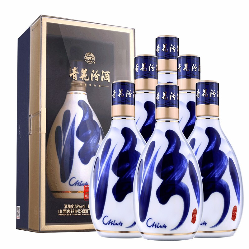 移动端：汾酒 青花30复兴版 53%vol 清香型白酒 500ml*6瓶 4735.6元（需用券）