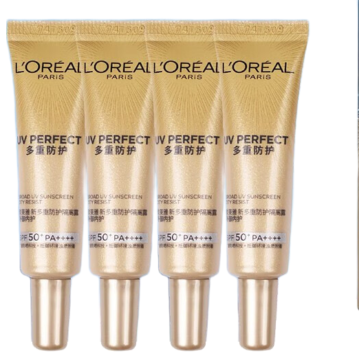 L'OREAL PARIS 欧莱雅（L'OREAL）防晒隔离霜多重防护小金管脸部遮瑕户外便携装