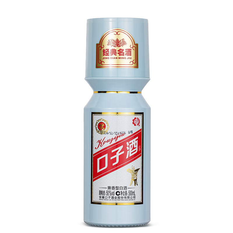 plus会员：口子窖 大头瓶 兼香型白酒 50度 500mL 6瓶 168.26元（需领券）