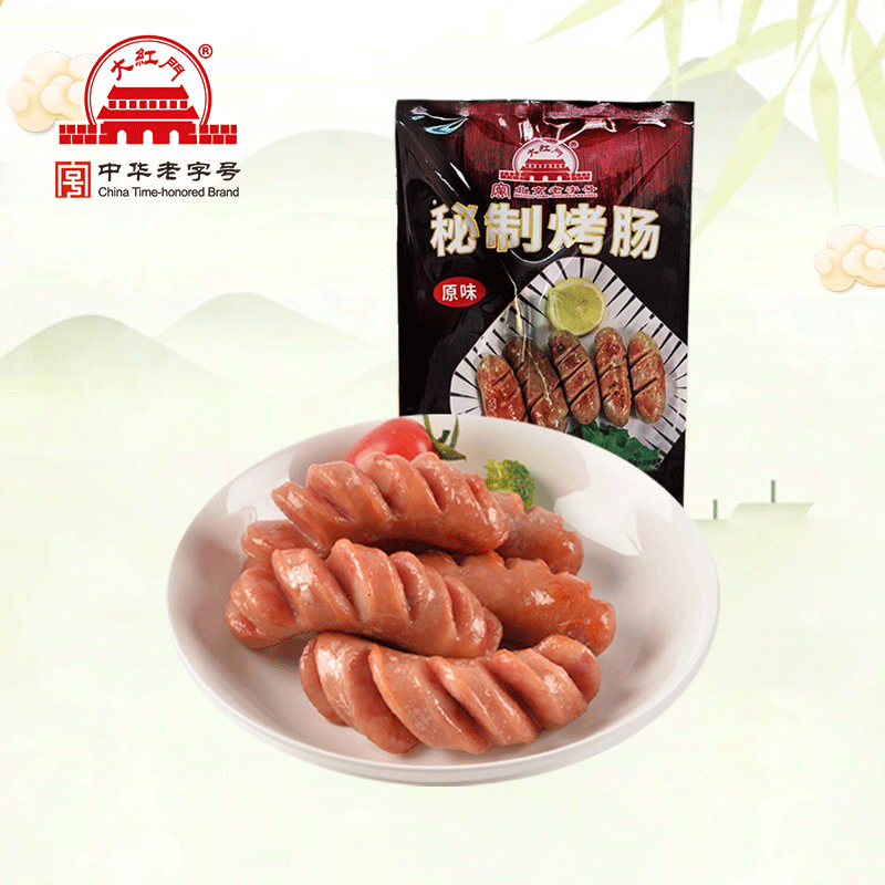 大红门 原味秘制烤肠 480g ￥21.35