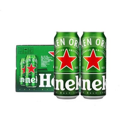 聚划算百亿补贴：Heineken/喜力 啤酒 500ml*8罐 43.9元