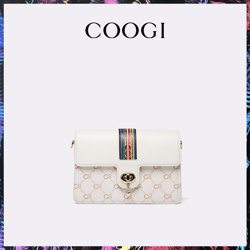 COOGI 老花系列 女士单肩包 C345218210-2024 1410元（需用券）