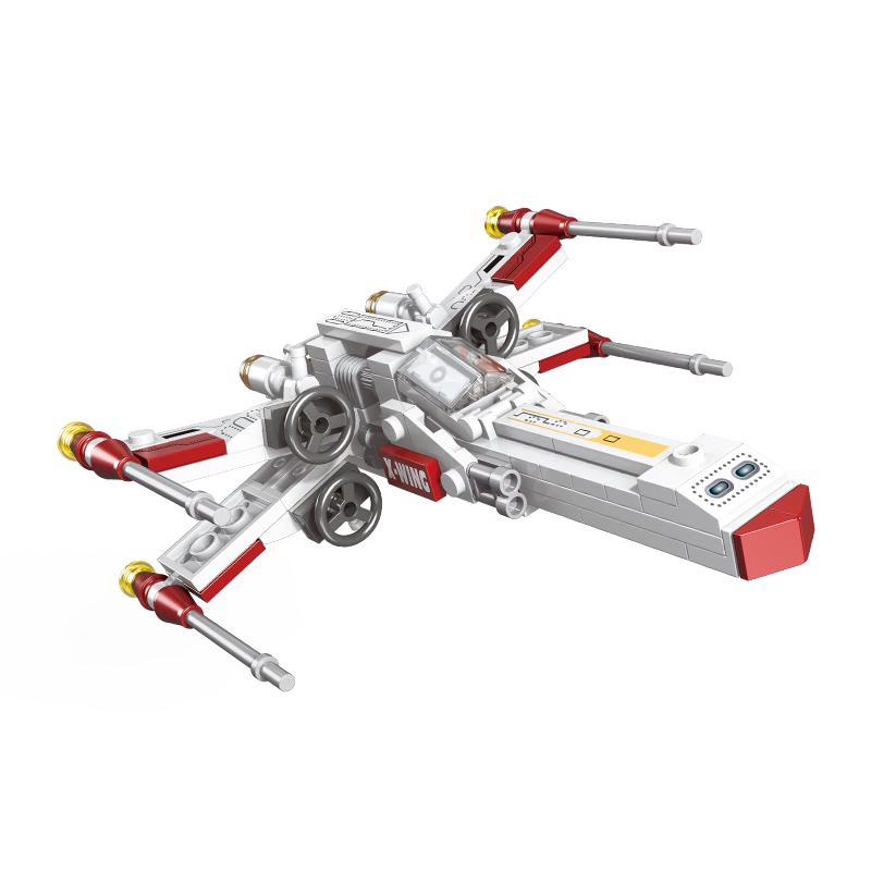 PLUS会员:联合创想 拼装玩具 X-翼战斗机 16.9元