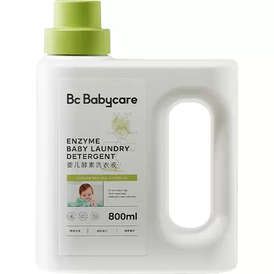 婴儿洗衣液 babycare 500g 9.9元